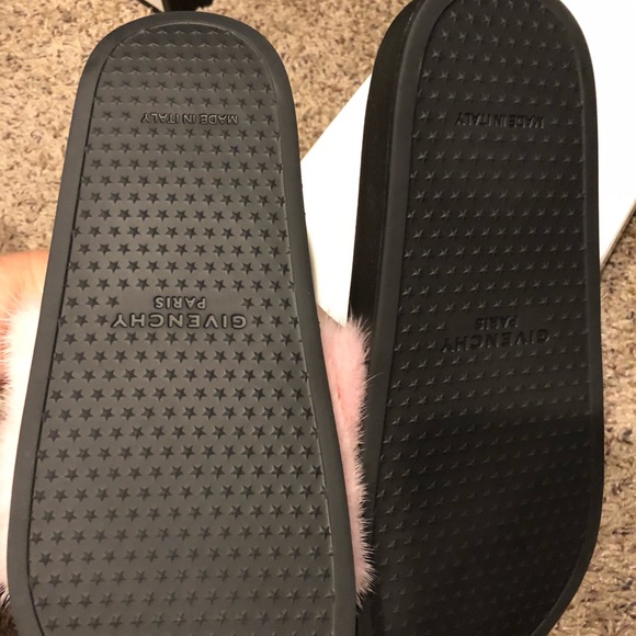 Givenchy mink fur slides 37 - Picture 4 of 6